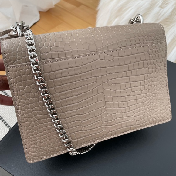 YSL Sunset medium croc - Picture 4 of 11